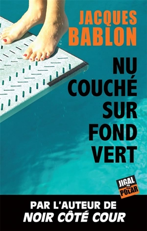 Nu couché sur fond vert - Jacques Bablon