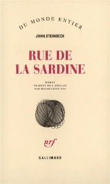 Rue de la Sardine - John Steinbeck
