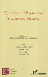 Quesnay and physiocracy : studies and materials