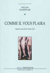 Comme il vous plaira : As you like it - William Shakespeare