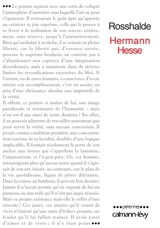 Rosshalde - Hermann Hesse