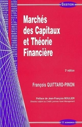 Marchés des capitaux et théorie financière - François Quittard-Pinon
