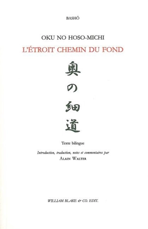 L'étroit chemin du fond - Bashô