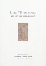 Livre-typographie : une histoire en pratique(s)