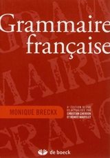 Grammaire française - Monique Breckx