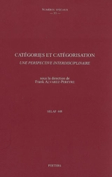 Catégories et catégorisation : une perspective interdisciplinaire