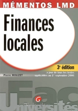 Finances locales - Pierre Mouzet