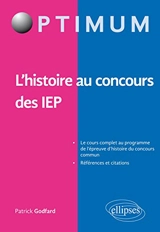 L'histoire aux concours des IEP - Patrick Godfard