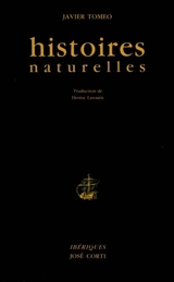 Histoires naturelles - Javier Tomeo