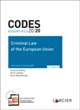 Criminal law of the European Union 2020
