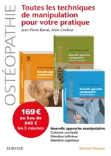 Nouvelle approche manipulative : pack des trois volumes - Jean-Pierre Barral