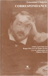 Correspondance - Emmanuel Chabrier