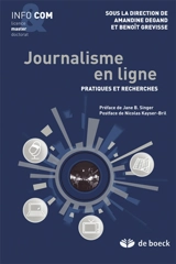 Journalisme en ligne : pratiques et recherches