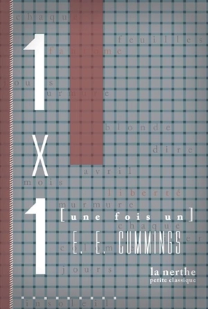 1 x 1 - Edward Estlin Cummings