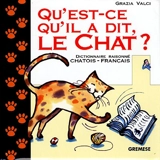 Qu'est-ce qu'il a dit, le chat ? : dictionnaire raisonné chatois-français - Grazia Valci