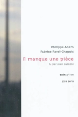 Il manque une pièce - Philippe Adam