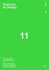 Sciences du design, n° 11. Anthropocène et effondrement
