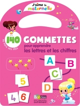 Au pays des fées : 140 gommettes pour apprendre les lettres et les chiffres - Delphine Bolin