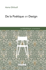 De la poétique en design - Asma Ghiloufi