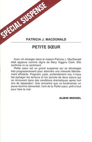 Petite soeur - Patricia J. MacDonald