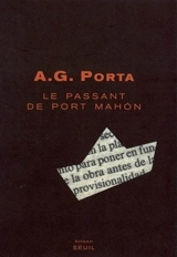 Le passant de Port-Mahon - A.G. Porta