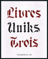 Livres uniks 3