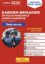 Gardien-brigadier de police municipale, garde champêtre : externe, catégorie C : tout-en-un, concours 2019-2020 - Pascal Delval