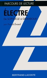 Electre, de Giraudoux - Franck Evrard