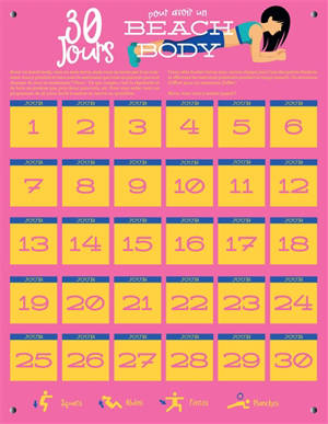 30 jours pour avoir un beach body