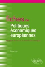 Fiches de politiques économiques européennes - Nicolas Dross