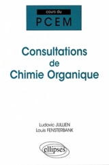 Consultations de chimie organique - Ludovic Jullien
