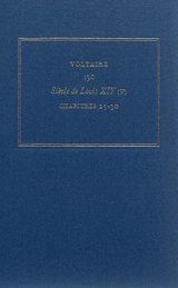 Les oeuvres complètes de Voltaire. Vol. 13C. Siècle de Louis XIV. Vol. 5. Chapitres 25-30 - Voltaire