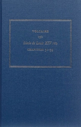 Les oeuvres complètes de Voltaire. Vol. 13D. Siècle de Louis XIV. Vol. 6. Chapitres 31-39 - Voltaire