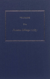 Les oeuvres complètes de Voltaire. Vol. 60A. Nouveaux mélanges (1765) - Voltaire