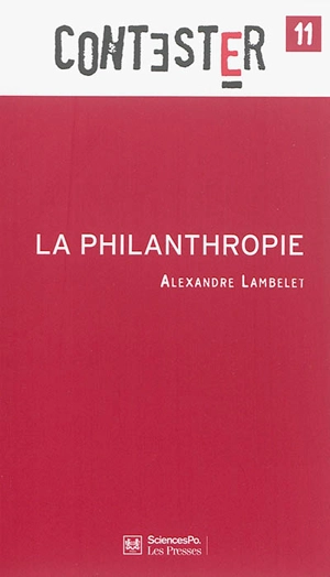 La philanthropie - Alexandre Lambelet