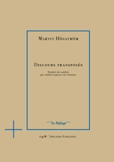 Discours transposés - Martin Högström