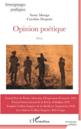 Opinion poétique : poésies - Samy Manga