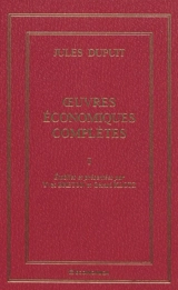 Oeuvres économiques complètes - Jules Dupuit