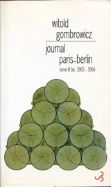Journal Paris-Berlin - Witold Gombrowicz