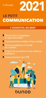 Le petit communication 2021 : l'essentiel en bref - Gaëlle Boulbry