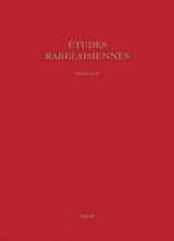 Etudes rabelaisiennes. Vol. 57. Varia