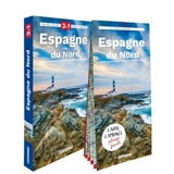 Espagne du Nord : 3 en 1 : guide, atlas, carte laminée - Elzbieta Wszeborowska