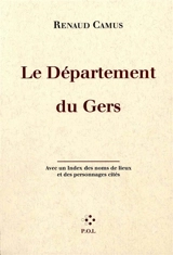 Le département du Gers - Renaud Camus