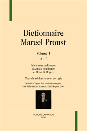 Dictionnaire Marcel Proust