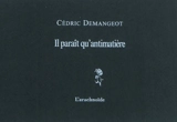 Il paraît qu'antimatière : poème & lavis - Cédric Demangeot