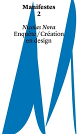 Enquête-création en design - Nicolas Nova