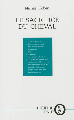 Le sacrifice du cheval - Michaël Cohen