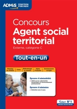 Concours agent social territorial : externe, catégorie C : tout-en-un - Pierre-Brice Lebrun