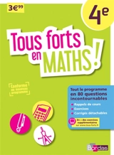 Tous forts en maths ! 4e - Aliette Cazes