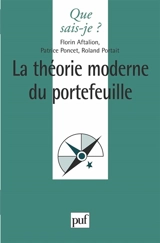 La théorie moderne du portefeuille - Florin Aftalion